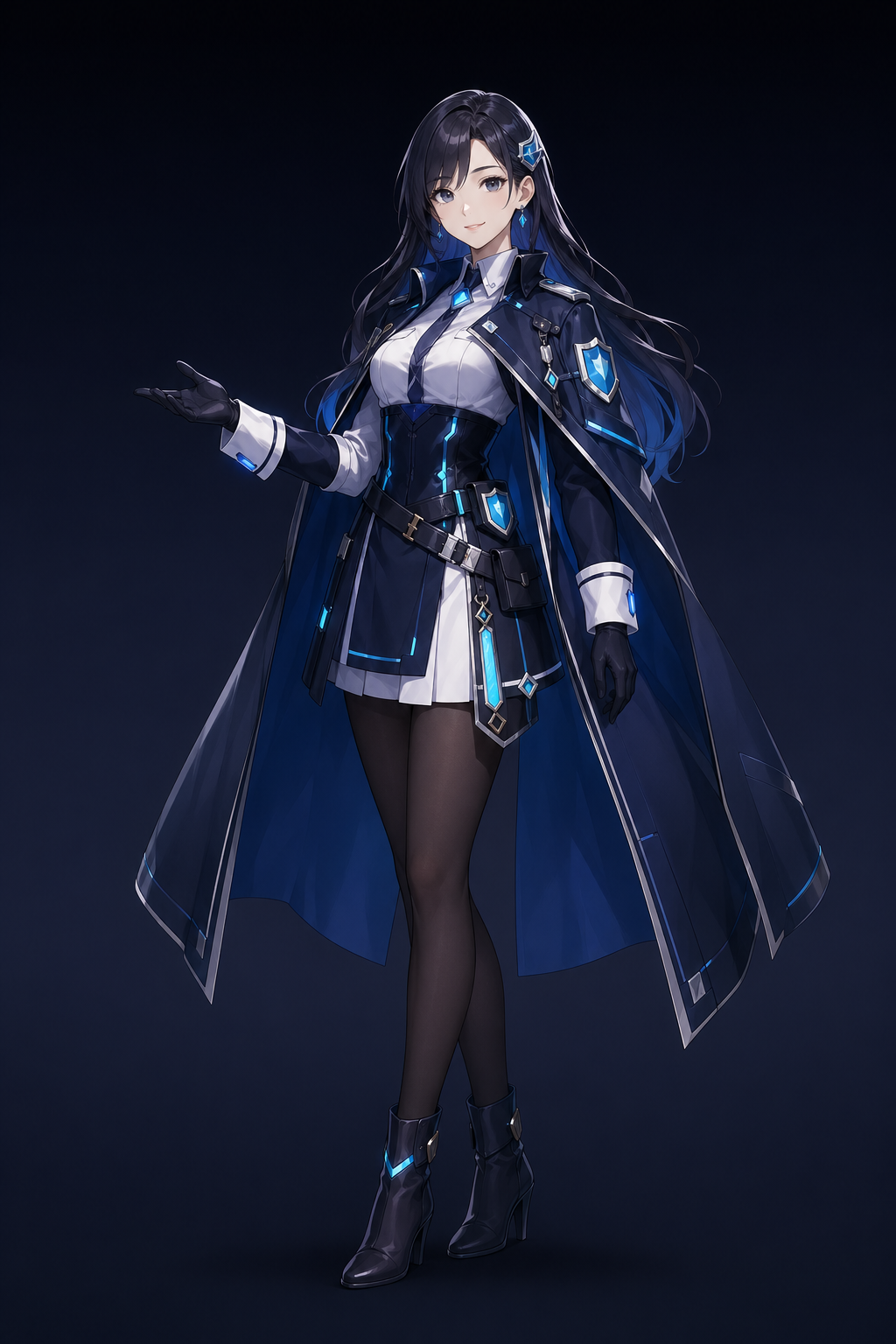 VPN Security Lab 案内人キャラクター全身